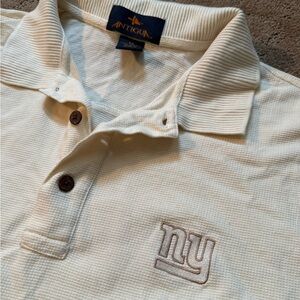 Antigua vintage New York Giants Polo with Embroidered Logo